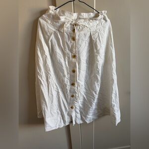 A New Day White Skirt